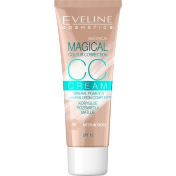 Eveline Cosmetics Magical Colour Correction crema CC SPF 15 ieftina