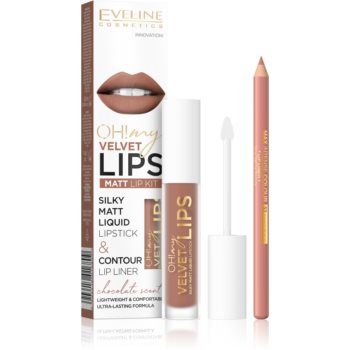 Eveline Cosmetics OH! my LIPS Velvet set îngrijire buze