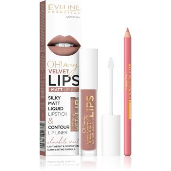 Eveline Cosmetics OH! my LIPS Velvet set îngrijire buze la reducere