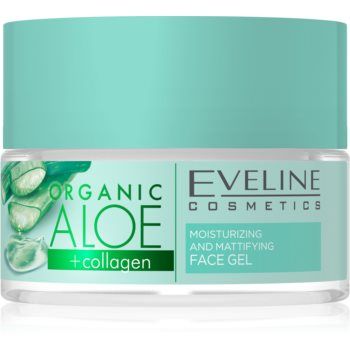 Eveline Cosmetics Organic Aloe+Collagen gel de piele calmant