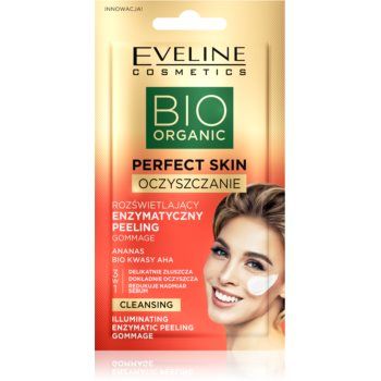 Eveline Cosmetics Perfect Skin Gommage 3v1 exfoliere enzimatica blanda ieftin