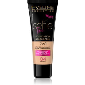 Eveline Cosmetics Selfie Time make-up si corector 2 in 1