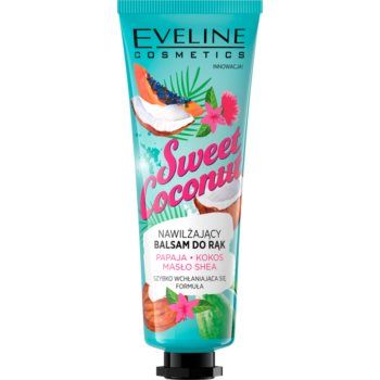 Eveline Cosmetics Sweet Coconut balsam nutritiv pentru mâini ieftina