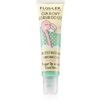 FlosLek Laboratorium Cool Lime Exfoliant pentru buze de firma original