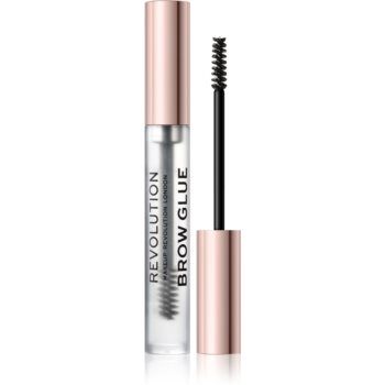 Makeup Revolution Brow Glue Gel de fixare transparent pentru sprâncene