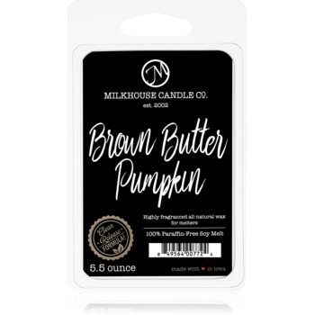 Milkhouse Candle Co. Creamery Brown Butter Pumpkin ceară pentru aromatizator