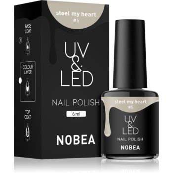 NOBEA UV & LED Nail Polish unghii cu gel folosind UV / lampă cu LED glossy