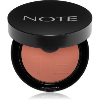 Note Cosmetique Luminous Silk Compact Blusher fard de obraz sub forma de pudra