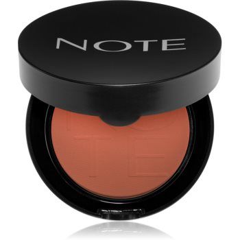 Note Cosmetique Luminous Silk Compact Blusher fard de obraz sub forma de pudra