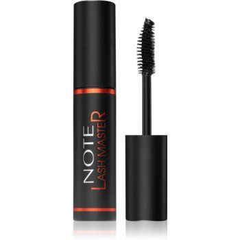 Note Cosmetique Master Mascara mascara pentru gene lungi și dese