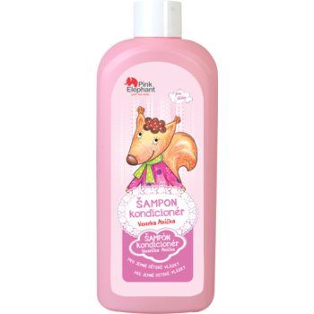 Pink Elephant Girls sampon si balsam 2 in 1 pentru copii de firma original