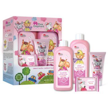 Pink Elephant Girls set cadou Mouse Mia pentru copii