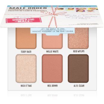 theBalm Male Order® Domestic Male paleta farduri de ochi