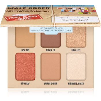 theBalm Male Order® First Class Male paletă cu farduri de ochi