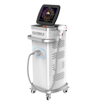 Aparat Cosmetic Epilare Definitiva TotulPerfect Profesional Platinia´S 808nm, 755nm, 1064nm Dioda Laser, 50mil Impulsuri, Epilare Laser Salon 1000W