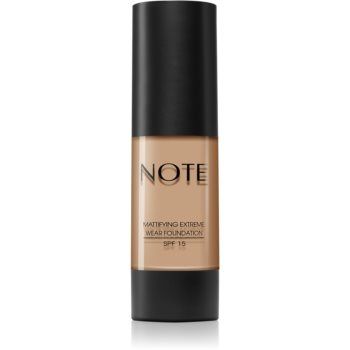 Note Cosmetique Mattifying Extreme Wear Foundation machiaj cu efect matifiant