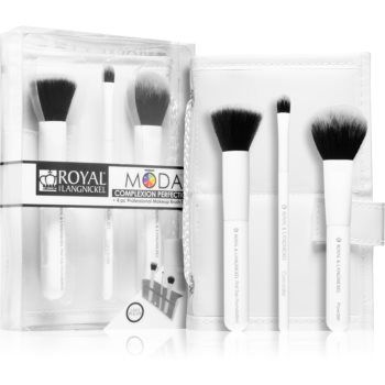 Royal and Langnickel Moda Complexion Perfection set perii machiaj pentru călătorii