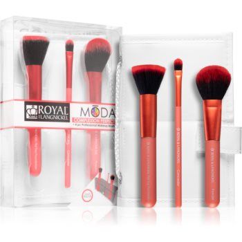 Royal and Langnickel Moda Complexion Perfection set perii machiaj pentru călătorii