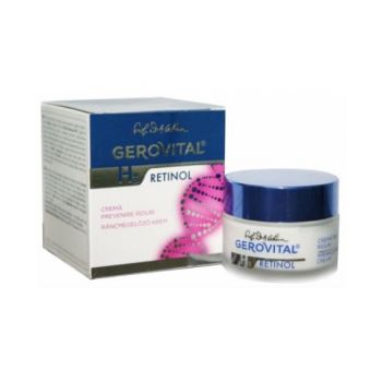 Crema Prevenire Riduri - Gerovital H3 Retinol Anti-Wrinkle Prevention Cream, 50ml