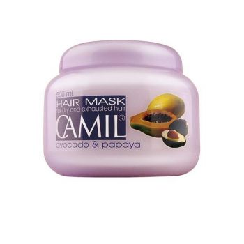 Masca de par Camil - SuperFinish - cu avocado si papaya - 500 ml ieftina