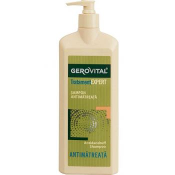 Sampon Antimatreata - Gerovital Tratament Expert Antidandruff Shampoo, 400ml la reducere