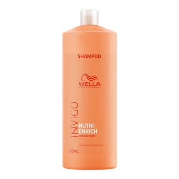 Sampon Intens Nutritiv - Wella Professionals Invigo Nutri Enrich Deep Nourishing Shampoo, 1000ml