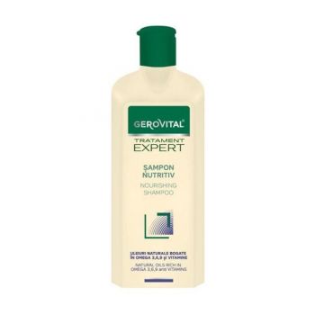 Sampon Nutritiv - Gerovital Tratament Expert Nourishing Shampoo, 250ml
