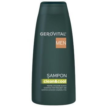 Sampon Pentru Utilizare Frecventa - Gerovital Clean & Cool Shampoo for Frequent Use, 400ml