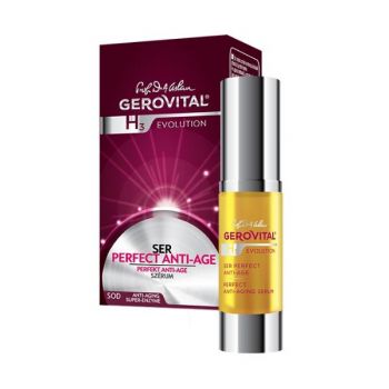 Ser Perfect Anti-Age - Gerovital H3 Evolution Perfect Anti-Aging Serum, 15ml ieftin