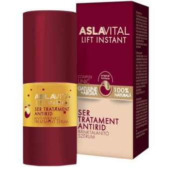 Ser Tratament Antirid - Aslavital Lift Instant Anti-Wrinkle Treatment Serum, 15ml