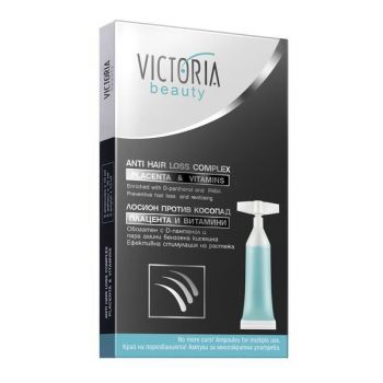 Tratament impotriva caderii parului cu placenta si vitamine - 5 x 10 ml