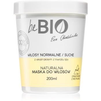 beBIO Normal / Dry Hair masca pentru regenerare pentru par normal spre uscat