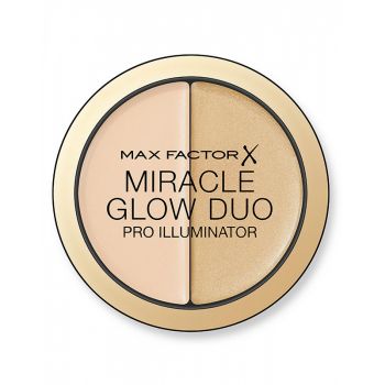 Iluminator MAX FACTOR Miracle Glow Duo Pro Illuminator, 10 Light, 11 g