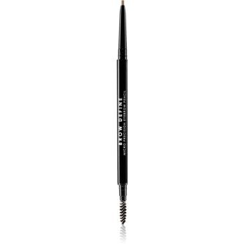 MUA Makeup Academy Brow Define creion sprâncene precise cu pensula ieftin