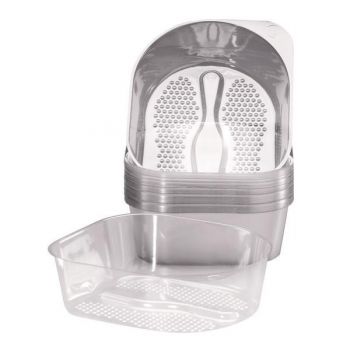 Rezerve din plastic pentru cadita de pedichiura 10 buc Rezerve din plastic pentru cadita de pedichiura 10 buc