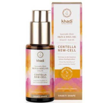 Ulei Indian pentru Corp Centella New-Cell Shape Khadi, 50 ml