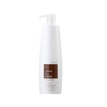 Șampon cu ulei de argan 100% organic 1000 ml, Lakme K.Therapy