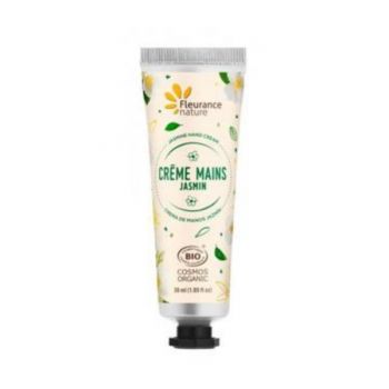 Cremă de mâini bio cu iasomie, Fleurance nature, 30ml