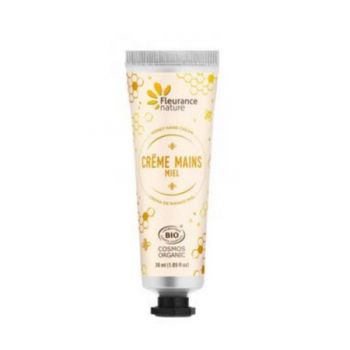 Cremă de mâini bio cu miere, Fleurance Nature, 30ml