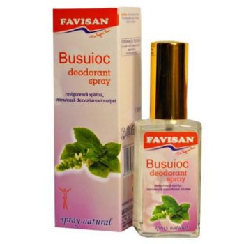 Deodorant Spray cu Busuioc Favisan, 50 ml la reducere