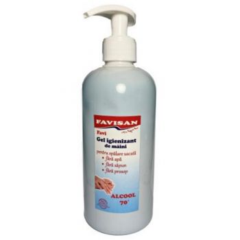 Gel Igienizant pentru Maini Favisan, 500 ml