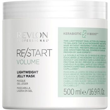 Masca-gel pentru Volum - Revlon Professional Re/Start Volume Lightweight Jelly Mask, 500 ml