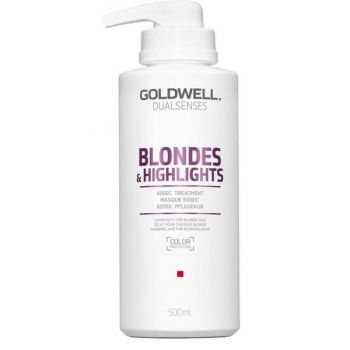 Masca pentru Par Blond - Goldwell Dualsenses Blondes & Highlights 60s Treatment 500 ml