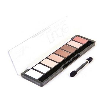 Paleta Farduri pleoape 8 culori Orkide Natty Nude Eye Shadow, 10.4g