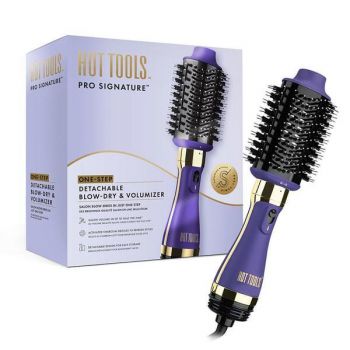 Perie electrica Hot Tools One-Step Blow Dry Volumizer, cap detasabil interschimbabil, Pro Signature, HTDR5586UKE ieftina