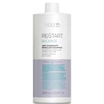 Sampon Micelar Impotriva Matretii - Revlon Professional Re/Start Balance Anti Dandruff Micellar Shampoo, 1000 ml de firma original