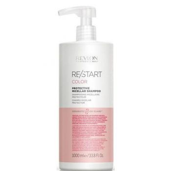 Sampon Micelar pentru Par Vopsit - Revlon Professional Re/Start Color Protective Micellar Shampoo, 1000 ml Sampon Micelar pentru Par Vopsit - Revlon Professional Re/Start Color Protective Micellar Shampoo, 1000 ml