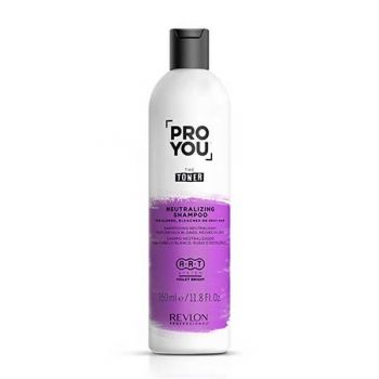 Sampon pentru Neutralizarea Nuantelor de Galben - Revlon Professional Pro You The Toner Neutralizing Shampoo, 350 ml