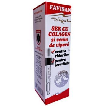 Ser cu Colagen si Venin de Vipera Favisan, 30 ml Ser cu Colagen si Venin de Vipera Favisan, 30 ml