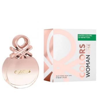 Apa de Toaleta Colors de Benetton Women Rose United Colors of Benetton, Femei, 50 ml ieftina